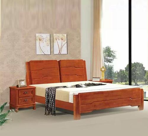 8米实木床双人床 直销批发产品会因为批次的不同可能与